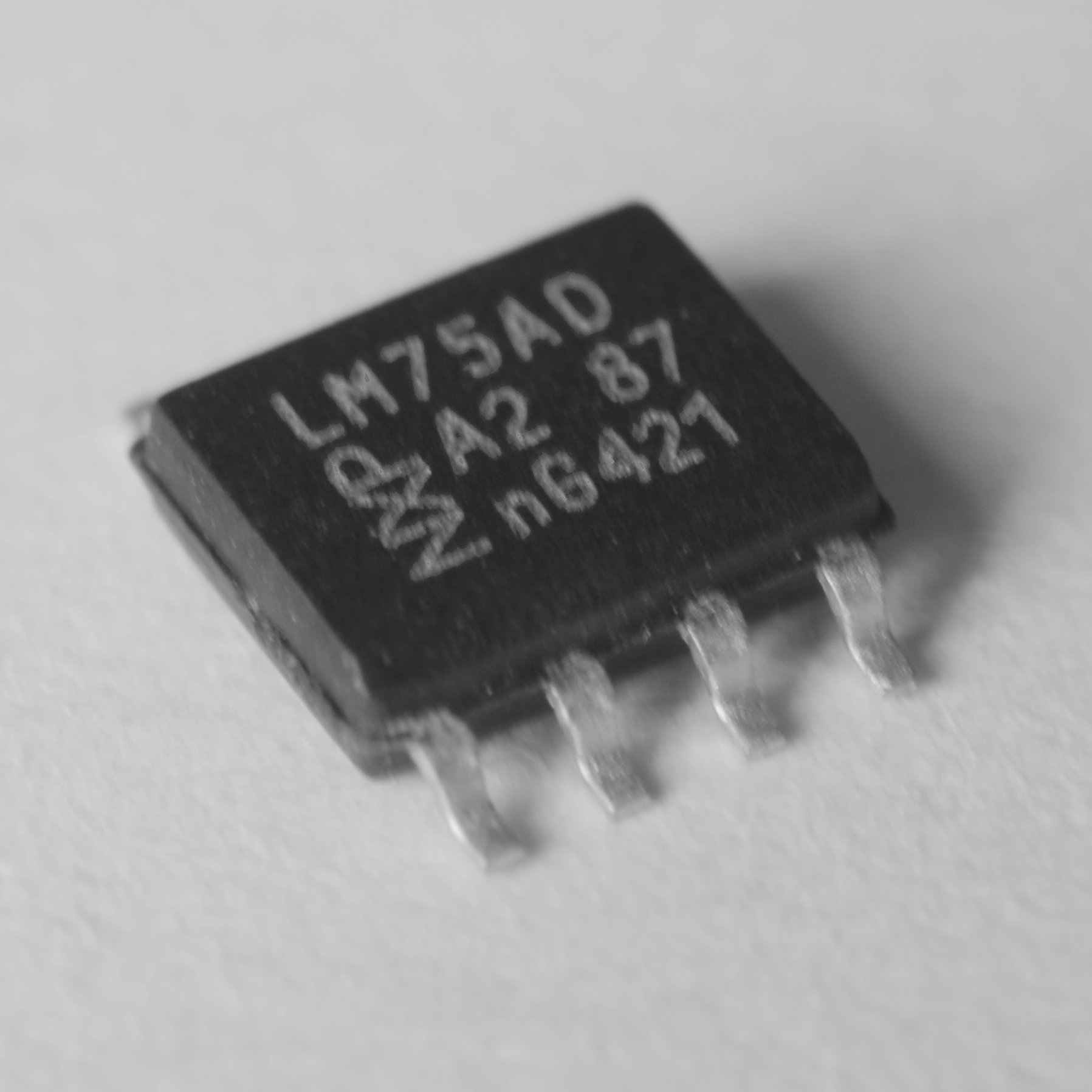 I2C temperatura sensor LM75