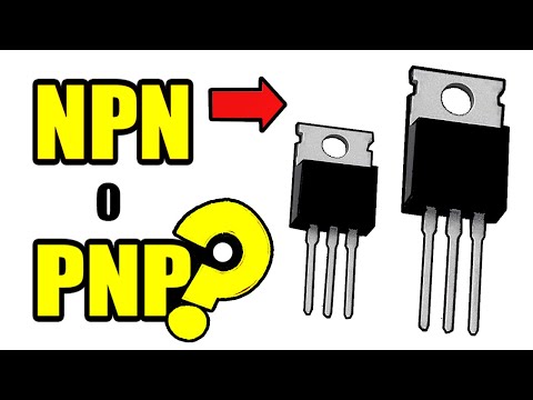 Cómo identificar transistores NPN y PNP con un multímetro
