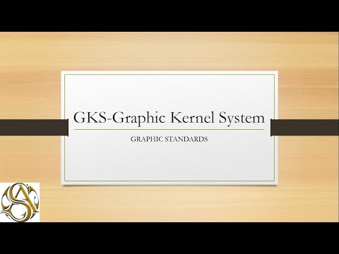 GKS: Graphical Kernel System (estándar ISO).