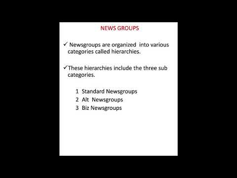 Newsgroups: La comunidad de intercambio de noticias y debates en línea