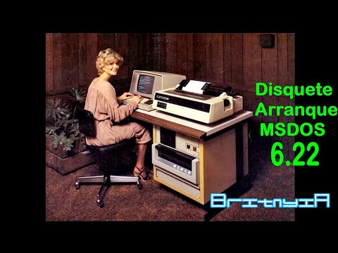 Disquete de inicio MS-DOS: archivos del sistema necesarios para arrancar