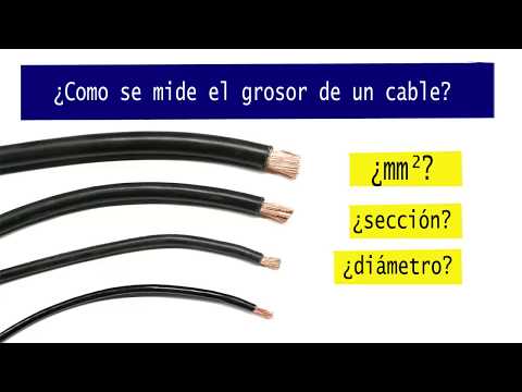 ¿Cómo calcular el diámetro de cables eléctricos de manera sencilla?