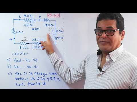 Cómo calcular la diferencia de potencial en un circuito eléctrico