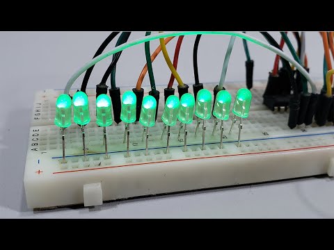 Cómo crear una secuencia de LEDs con transistores de forma sencilla y efectiva