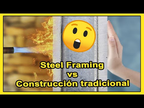 Comparativa: Steel framing versus construcción tradicional