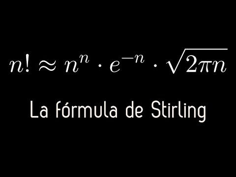 Aproximación de Stirling: Cómo funciona y aplicaciones