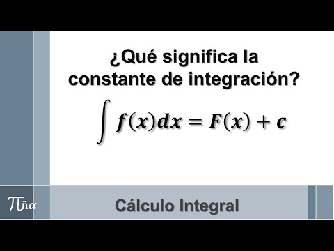 El significado físico de la constante de integración en matemáticas