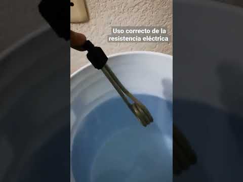 Cómo utilizar una resistencia para calentar agua de forma eficiente