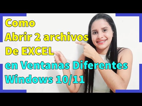 Cómo abrir dos archivos de Excel en pantallas diferentes