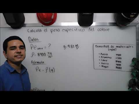 Qué es el peso específico y cómo se calcula en física