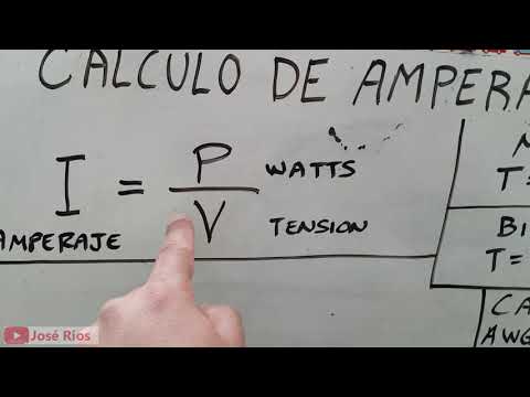 Cómo calcular la potencia con voltaje y amperaje: guía completa y sencilla