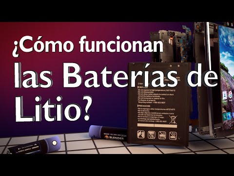 Cómo funciona una batería de litio: principios y funcionamiento