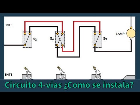 Cómo funciona un circuito de escalera: guía completa paso a paso