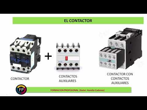 Contactos auxiliares de un contactor: Funciones y aplicaciones