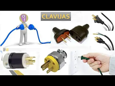 Los diferentes tipos de clavijas para enchufes de 220v 