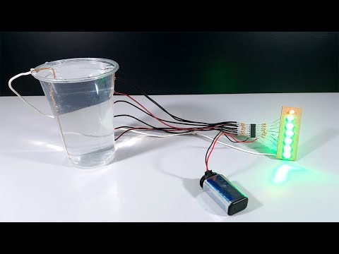 So bauen Sie einen Schaltkreis zur Messung des Wasserstands in Ihrem  Projekt 