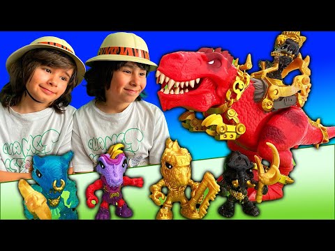 Los tesoros dorados de los dinosaurios: Dino Gold Treasure X