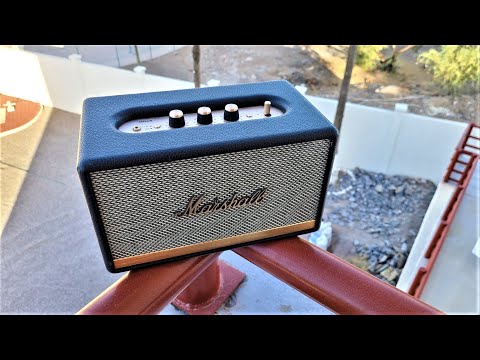 The NEW Marshall Acton III Bluetooth Speaker (Hands-On Review) 