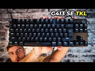 Teclado mecánico G413 TKL SE para gaming