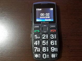Telefono Fisso con Tasti Grandi Schermo Illuminato LCD ID