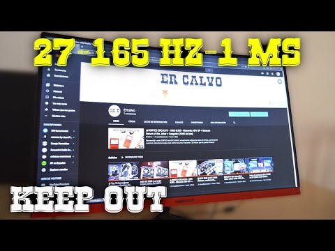 Keep Out XGM27C 23.8 LED FullHD 100Hz Monitor Curvo Gaming