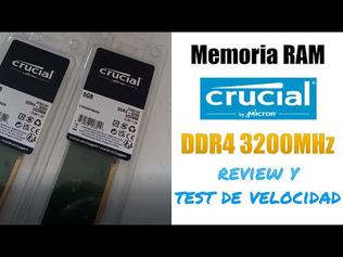 Analyse complète du Crucial RAM 32 Go DDR4 3200 MHz CL22 : puissance et  performances imbattables 