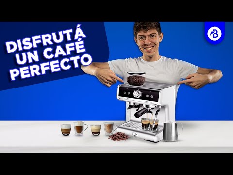 Cecotec Cafetera Express Barista Power Espresso 20 Barista Maestro. 2250 W,  20 Bares, Manometro y 2
