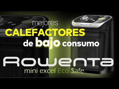 Calefactor Rowenta Mini Excel Eco Safe: La solución compacta y eficiente para combatir el frío