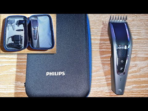 Philips Recortadora de Barba 7 en 1, Series 3000, Barbero Hombre