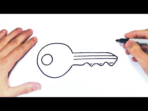 Dibuja una llave en simples pasos: ¡Fácil y rápido!
