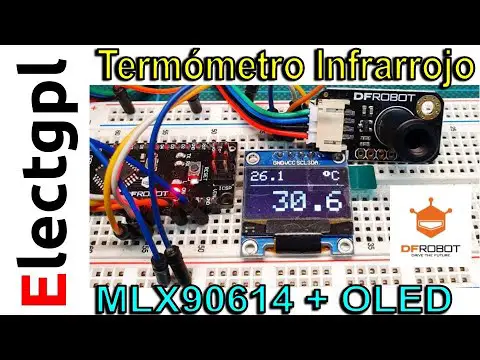 ה-mlx90614: מדחום אינפרא אדום ללא מגע המושלם עבור הפרויקטים שלך ב-Arduino