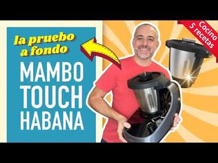 Robot de Cocina Multifunción Mambo Touch con Jarra Habana. 1600 W