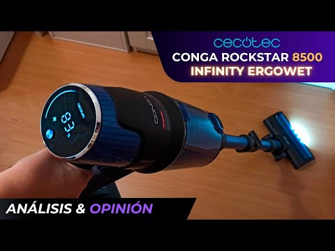Cecotec Conga Rockstar 1500 Ultimate Ergoflex Digital Vacuum Cleaner Black
