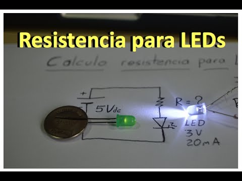 La cantidad precisa de voltios para alimentar un LED