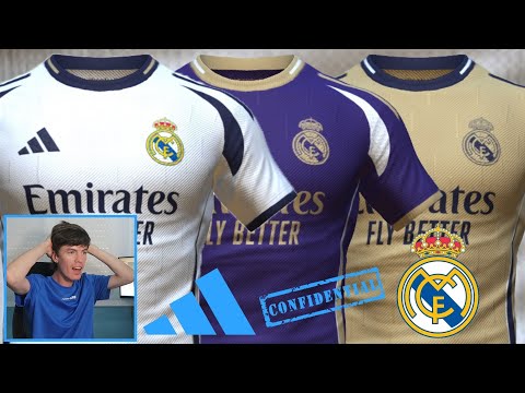 Las nuevas camisetas del Real Madrid para niños en la temporada 2024/25