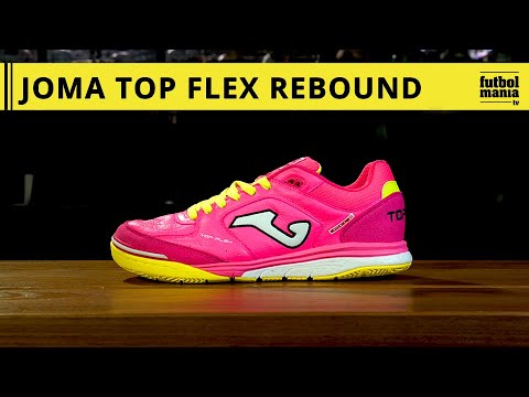 Joma Top Flex Rebound IN Indoor Court Shoes Refurbished White