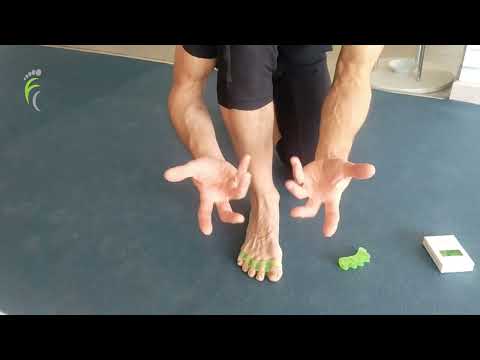 Foot Care Yoga Gym Cotton Toe Separator Socks Straightener