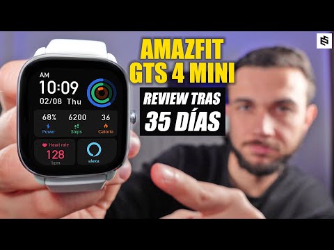 Amazfit GTS 4 Mini, análisis: un reloj inteligente pequeño con