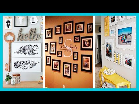 Ideas diferentes y originales para decorar las paredes con objetos