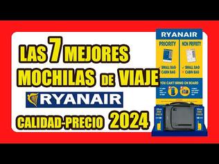Mochila Viaje Cabina Avion 40x20x25 Ryanair Maletas de Viaje
