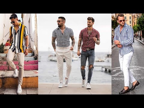 Las camisas de rayas amarillas para hombres: un toque de estilo y color