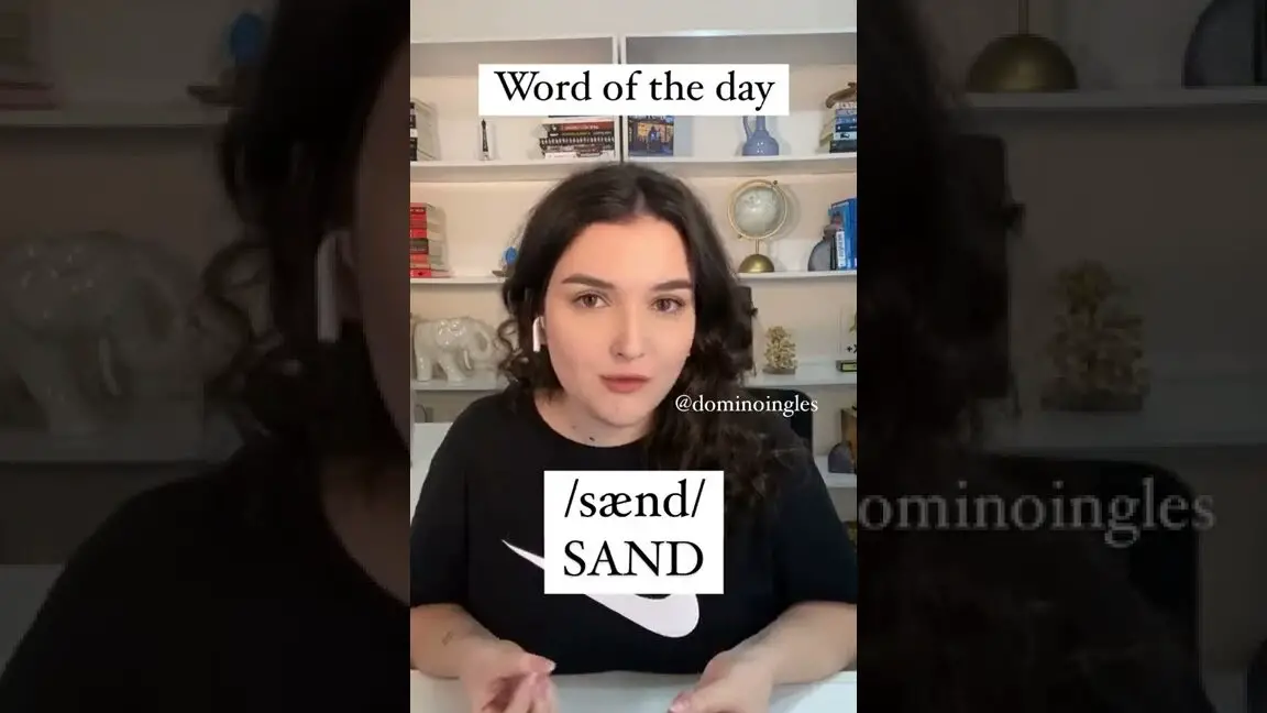 Aprende a pronunciar la palabra sand