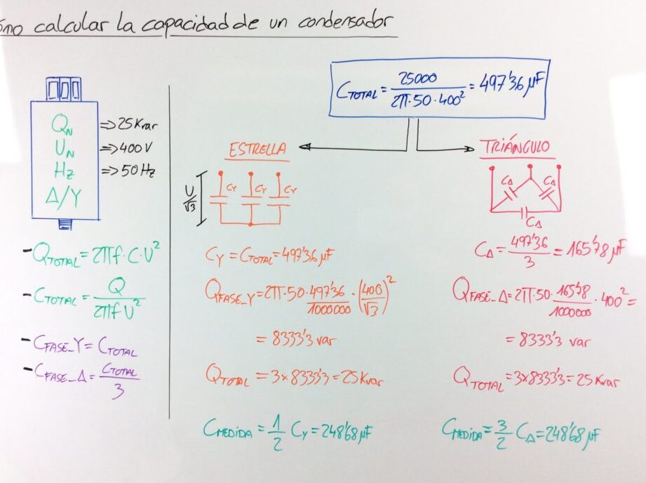 Calculando la capacidad de un capacitor: fórmula y pasos a seguir