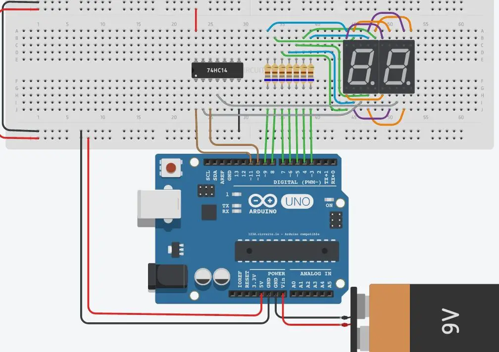 เรียนรู้วิธีใช้จอแสดงผล 7 ส่วนกับ Arduino