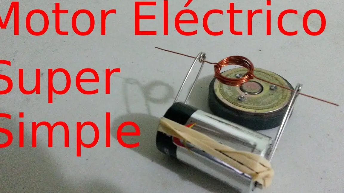Construye tu propio motor eléctrico casero en pocos pasos