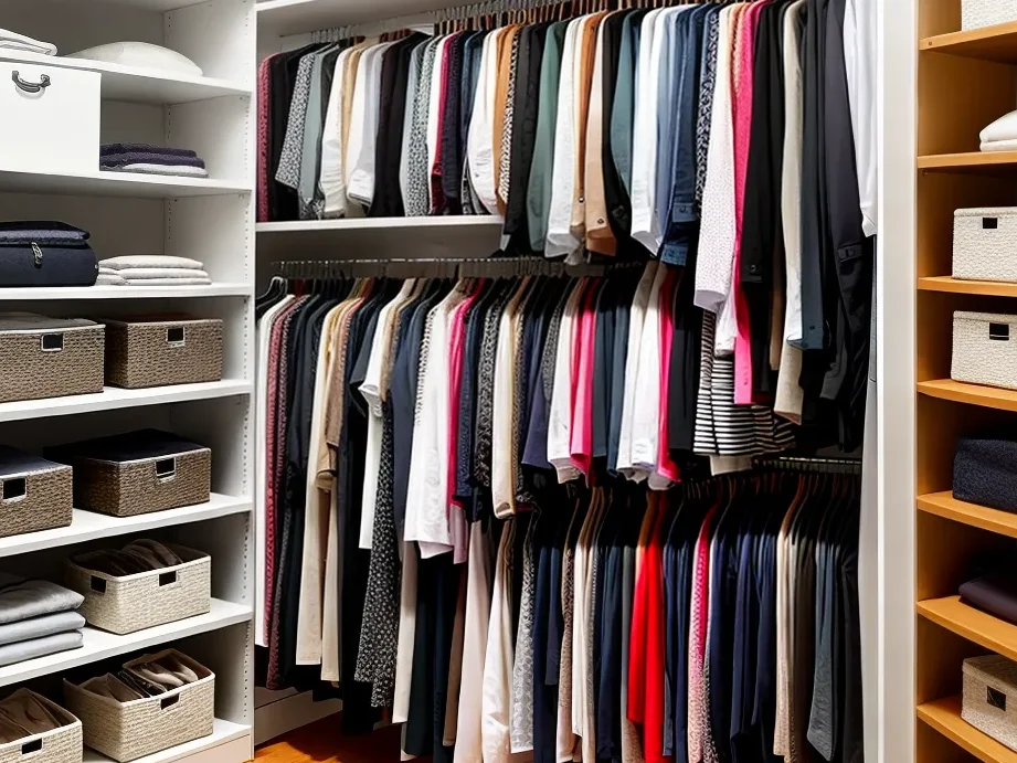 Wesentliche Elemente für einen funktionalen und organisierten Kleiderschrank