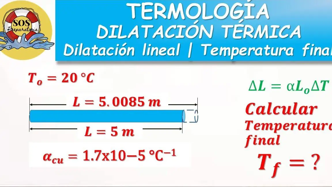 formula de temperatura final