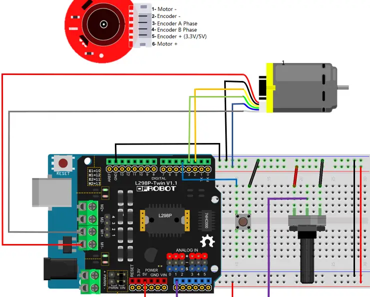 Guía para leer un encoder con Arduino: Paso a paso