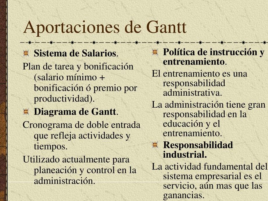 Henry Gantt: La revolución en la teoría administrativa