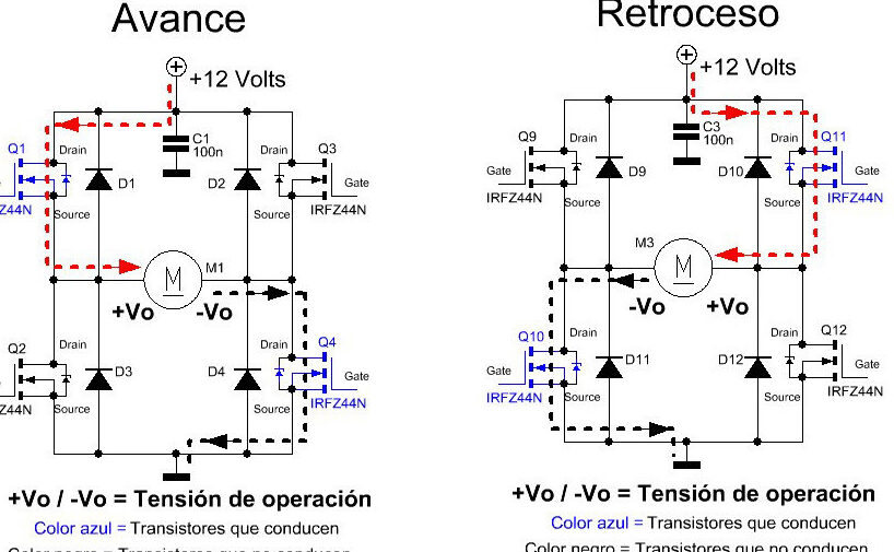 Optimiza tu circuito con el puente H y transistores